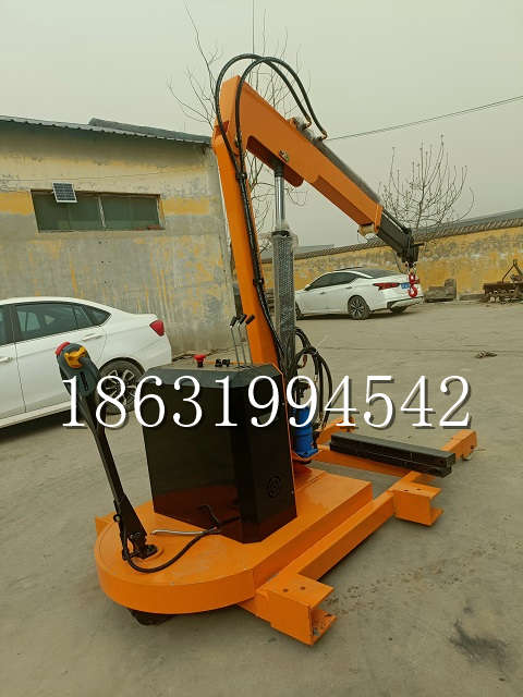 元宝山区自卸车厢随车吊 自制轮式四不像起重机 四驱平板吊 5吨 贵盛